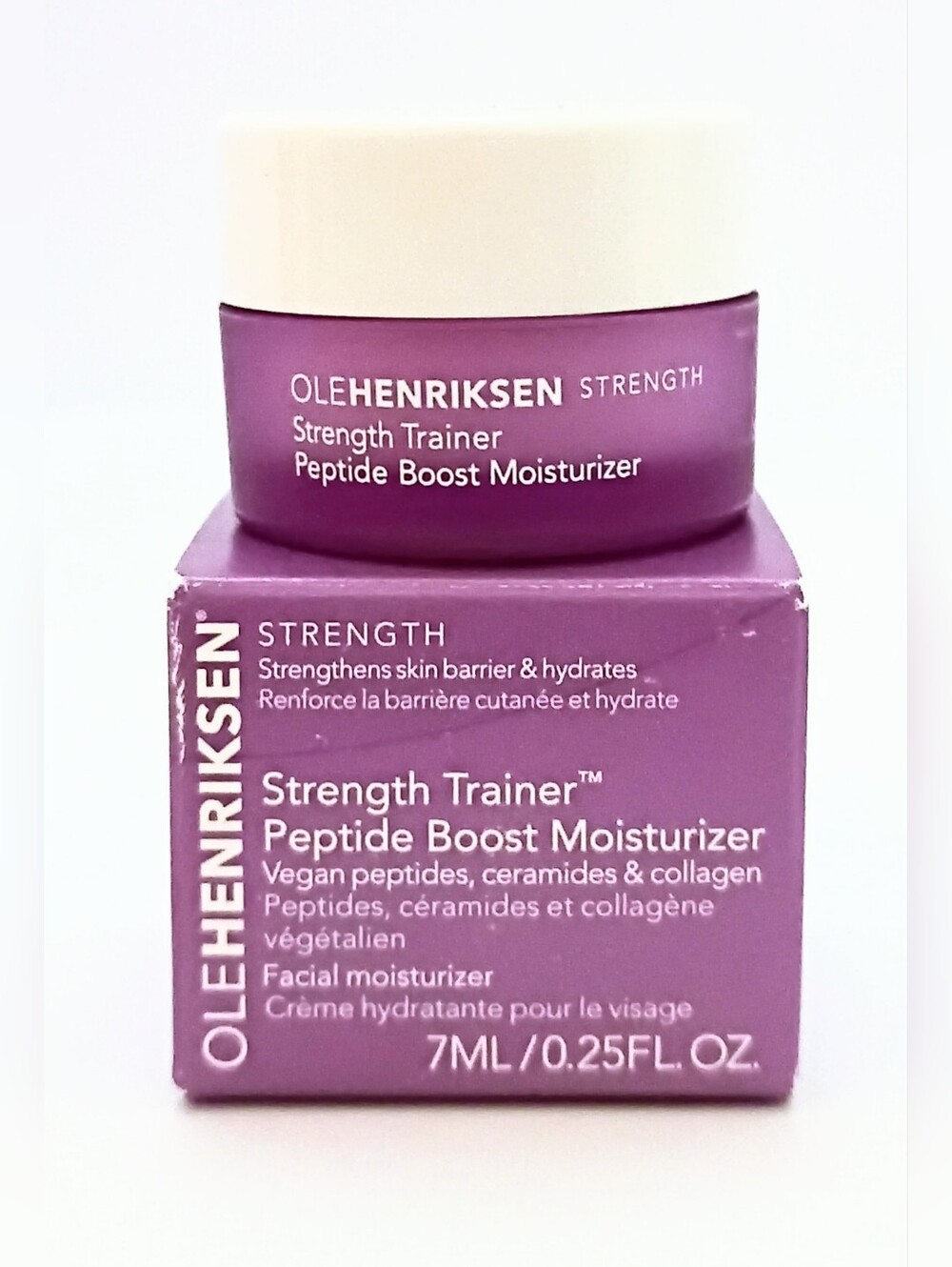 OLEHENRIKSEN Strength Trainer Peptide Boost Moisturizer 7ml 0.25oz Mini Travel